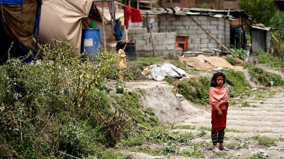 Bhaktapur, Nepal: Die Nachbeben haben die meisten Gebäude zerstört.