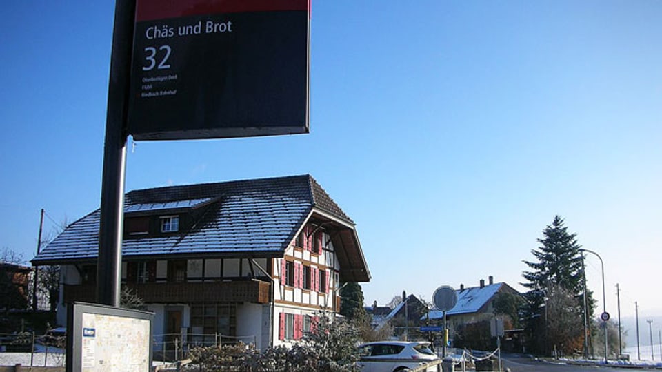 Kein Witz: Ein Weiler in der Nähe von Bern trägt den interessanten Namen «Chäs und Brot».