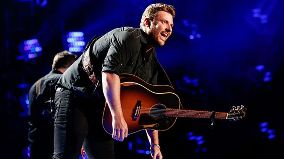 Chris Young 2015 am CMA Music-Festival in Nashville.