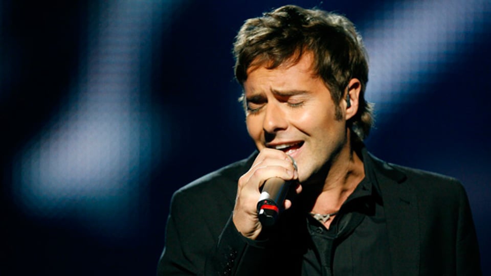 Paolo Meneguzzi vertrat die Schweiz im Jahr 2008 am «Eurovision Song Contest».