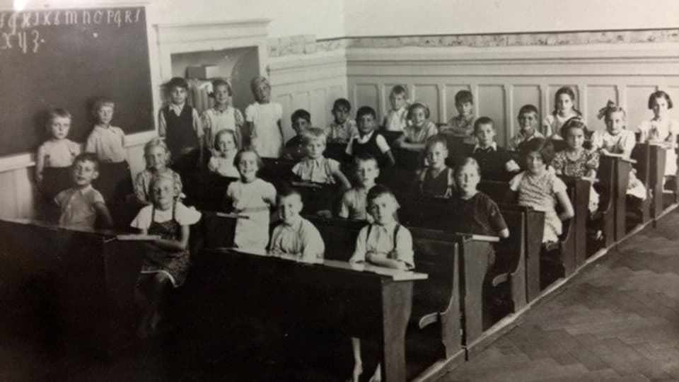 Schulklasse in Bern 1941/42: Was diese Schüler wohl alles erlebt haben?