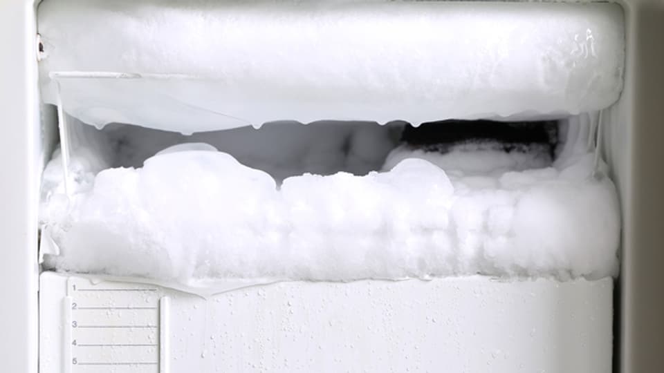 Der Kühlschrank lässt sich im Winter besonders gut abtauen.