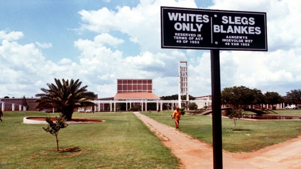 Erst vor 25 Jahren wurden die Apartheids-Gesetze in Südafrika abgeschafft