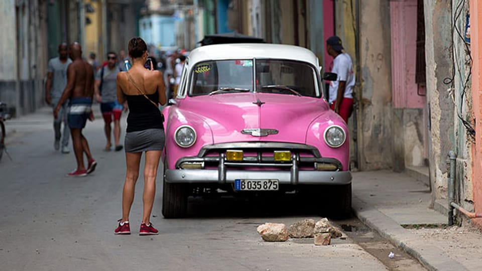 Postkarten-Idylle oder Realität? Der «Treffpunkt» beleuchtet den Alltag auf Kuba.