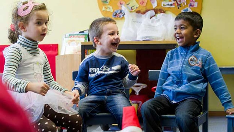 Lernfeld Spielgruppe: Gerade fremdsprachige Kinder lernen so Deutsch vor Eintritt in den Kindergarten.