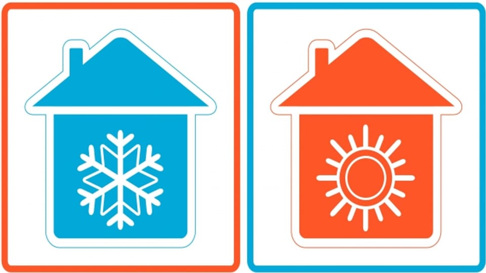 Ideal: Kühl im Haus, wenn es draussen heiss ist.