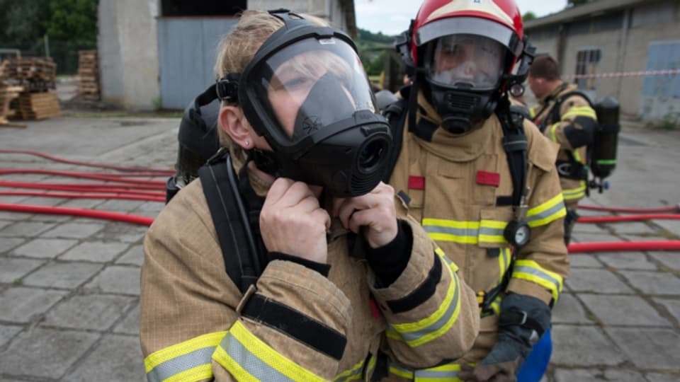 Üben für den Ernstfall:  Die Feuerwehren suchen vermehrt nach Nachwuchs