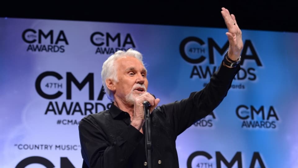 Kenny Rogers an den Country Music Awards 2013.
