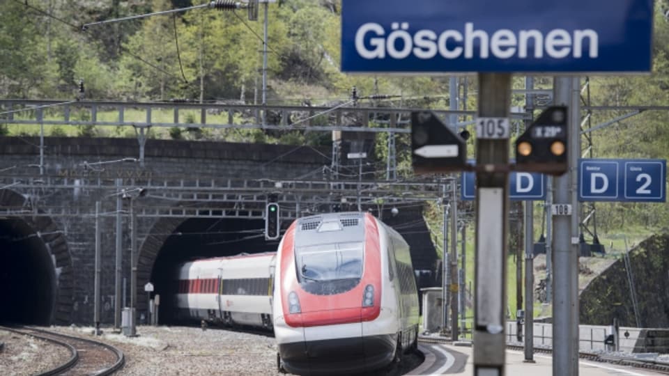 Göschenen: Gastgeberin der Tunnels am Gotthard.