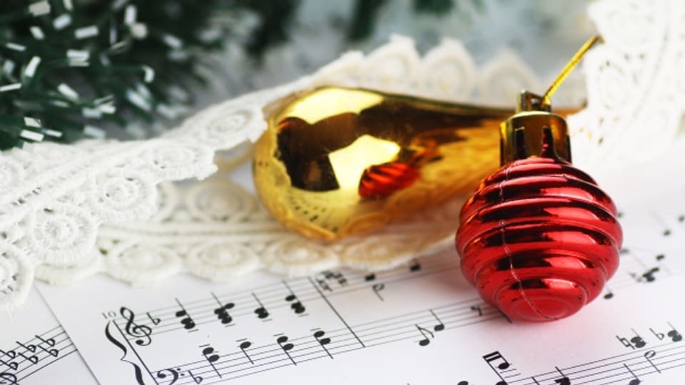 Lieder gehören zur Weihnachtszeit