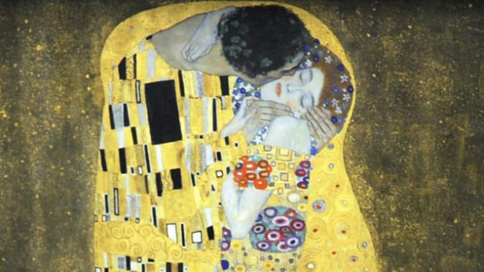 Der Kuss von Gustav Klimt (Bild: Keystone)