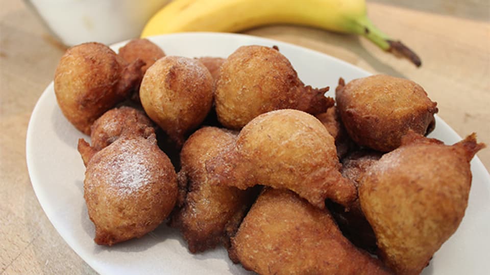 Luftiger Snack: Die «Banana Puff Puffs» sind in vielen afrikanischen Ländern zu finden.