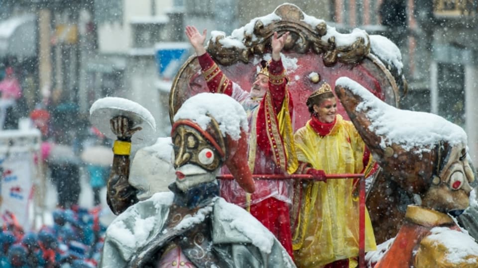 Am Carnevale in Bellinzona regiert der König Rabadan.