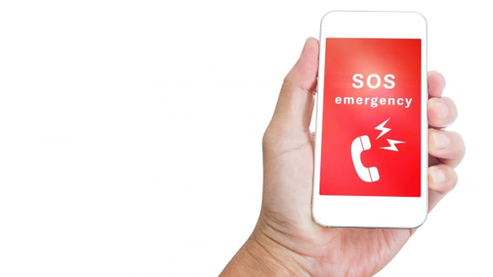 Im Notfall kann das Smartphone helfen - mit Notfall-Apps