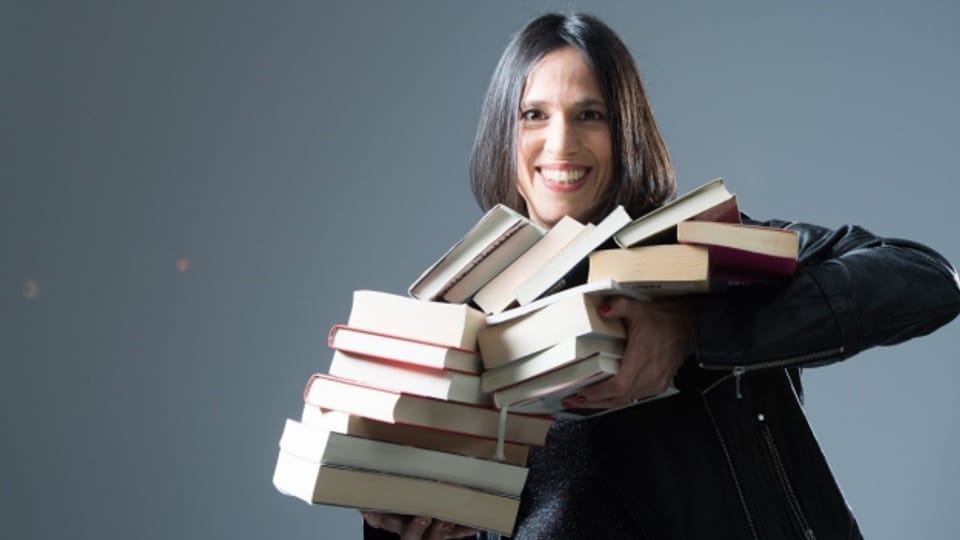 Annette König. Seit 2013 arbeitet die 43-Jährige als Literatur-Redaktorin bei SRF.