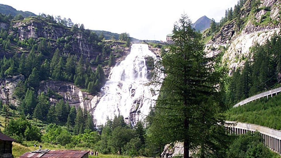 Wasserfall «Toce» im Formazza-Tal