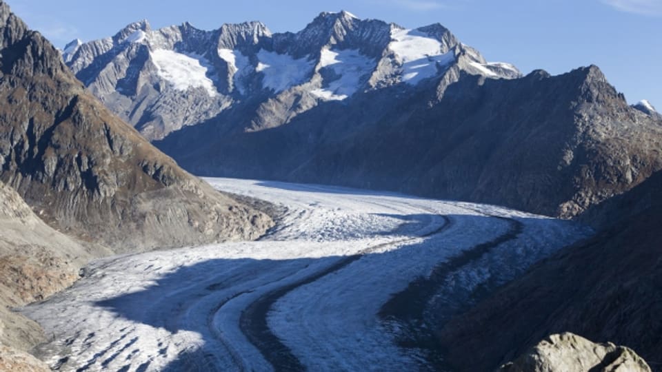Die Alpen mit ihren Gletschern sind vom Klimawandel besonders betroffen.