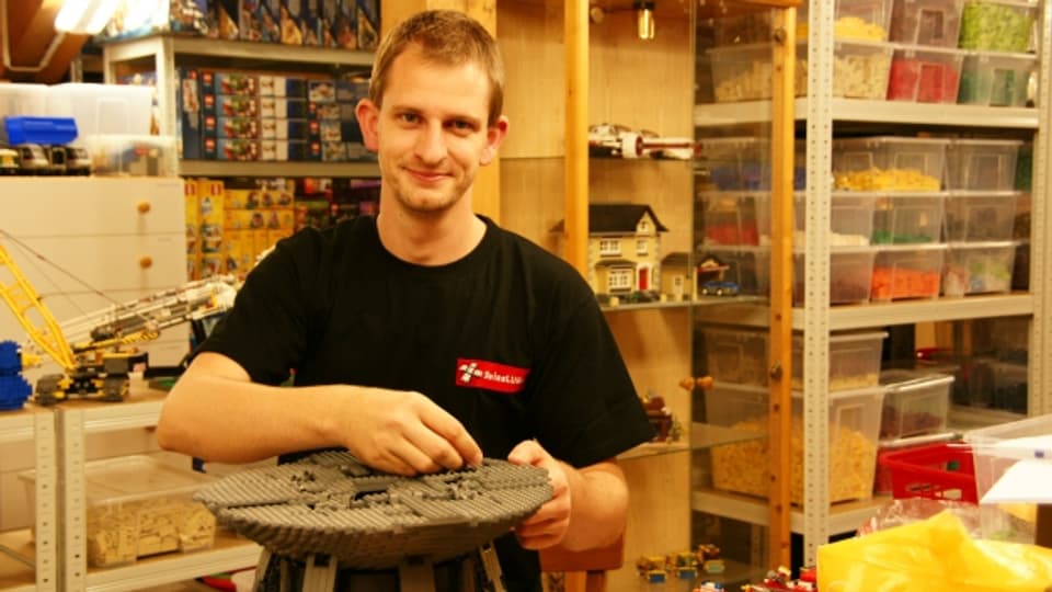 Andreas Kunz, Präsident Legoverein: «Lego bauen ist kreativ.»