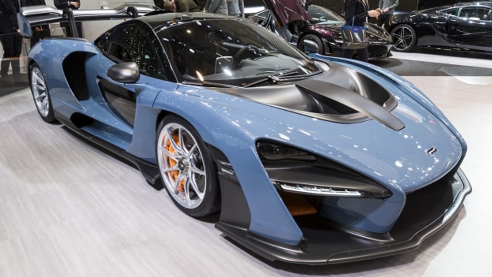 Automobilsalon Genf 2018: ob dieser McLaren je rückwärts in eine enge Garage eingeparkt wird?