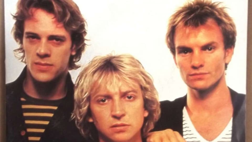 The Police mit Sting (rechts) 1980