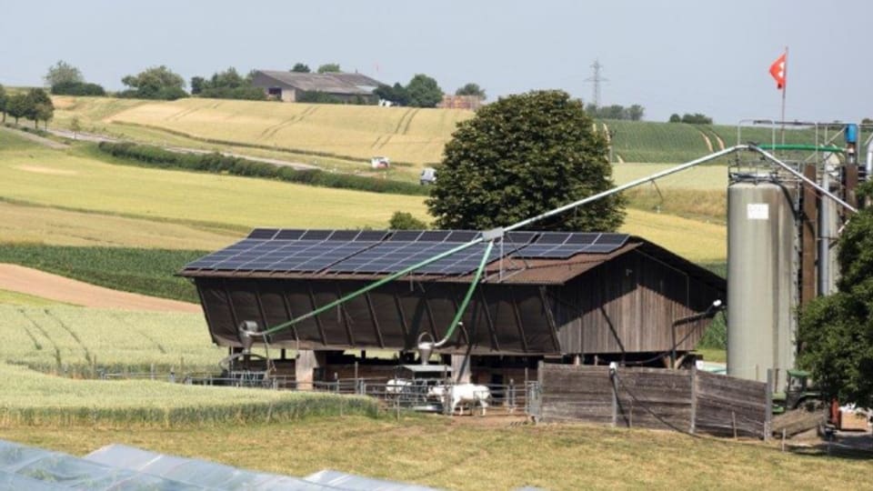 70'000 Photovoltaik Anlagen gibt es in der Schweiz.