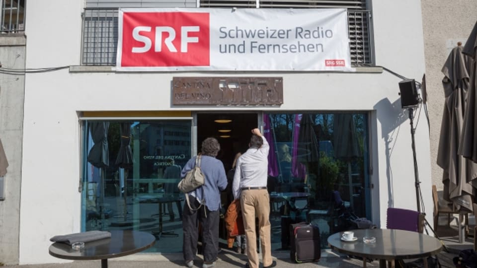 SRF sendet live aus der Cantina del vino in Solothurn