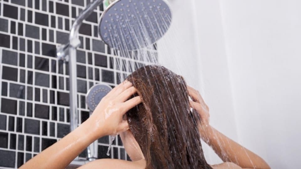 Nach längerer Abwesenheit das Wasser laufen lassen vor dem Duschen, das hilft gegen Legionellen.