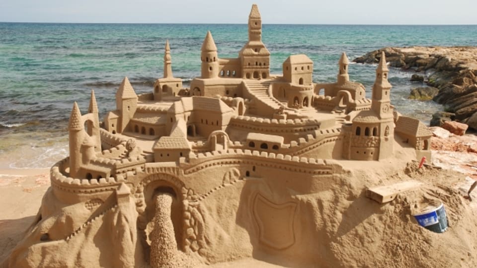 Aus Sand lassen sich wahre Kunstwerke bilden.