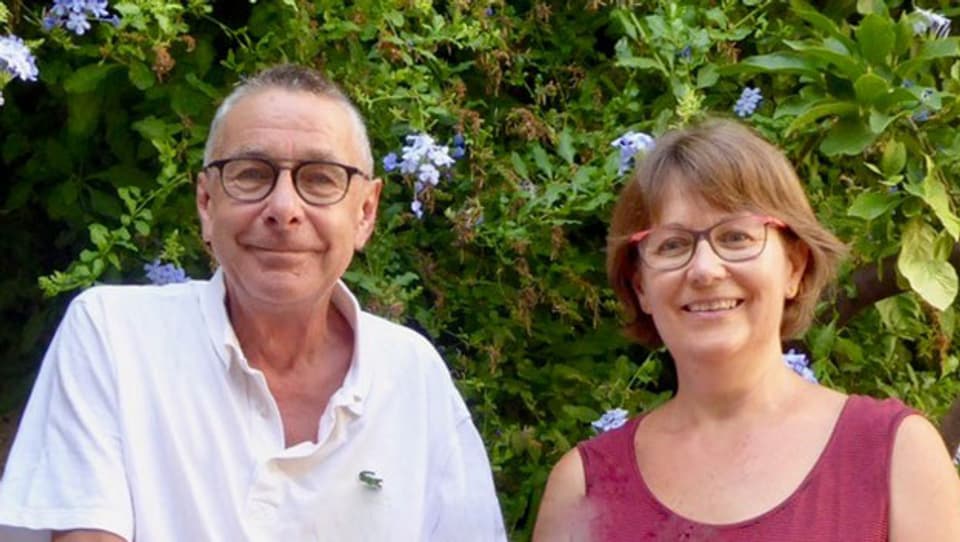 Christa Vogt und Hans Hürlimann haben eine Ausbildung im Weinbau gemacht.