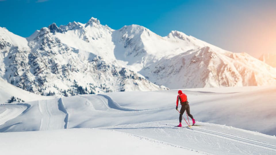 Egal ob Klassisch oder Skating: Langläufer bewegen sich in den schönsten Schneelandschaften