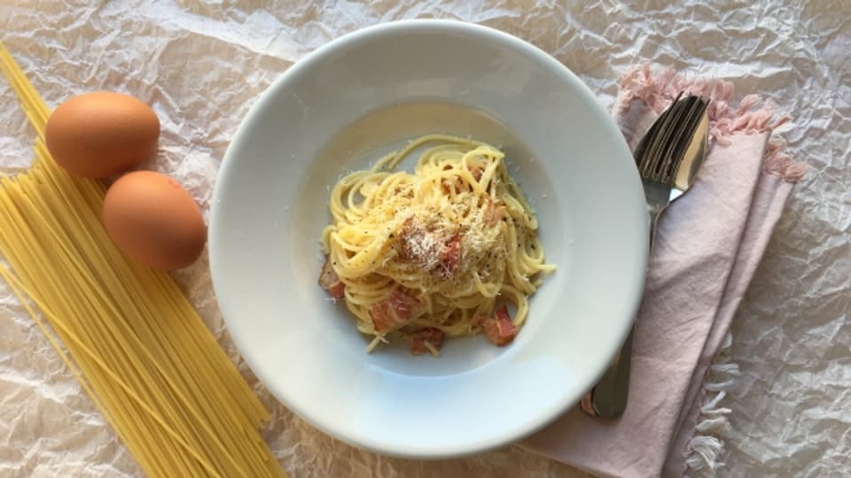 So geht das richtige Rezept für Spaghetti Carbonara.