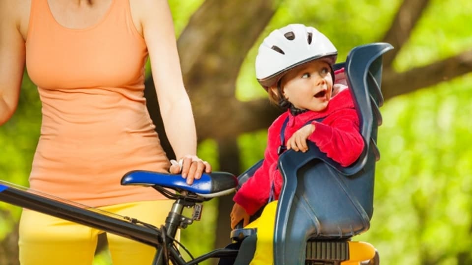 Fahrrad Zugsystem für die Kinder