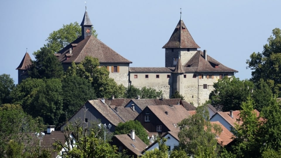 Für Kyburg und das Schloss Kyburg lohnt sich der Aufstieg der Treppe.