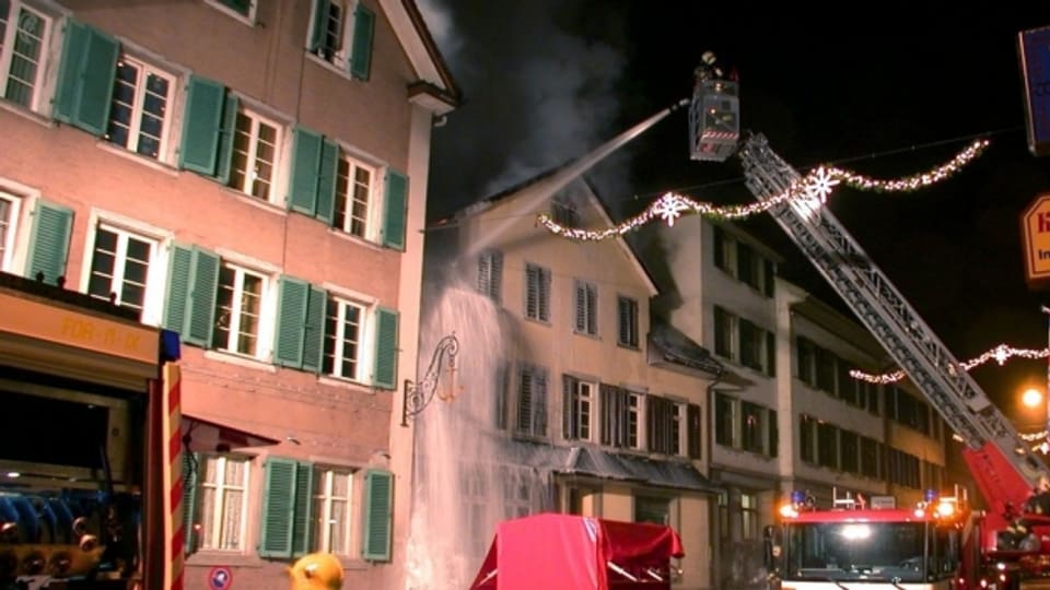 Die Feuerwehr in der Schweiz ist fast zu hundert Prozent eine Milizorganisation