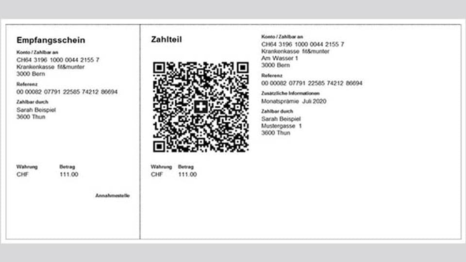 Einzahlungsschein ade jetzt kommt die QRRechnung