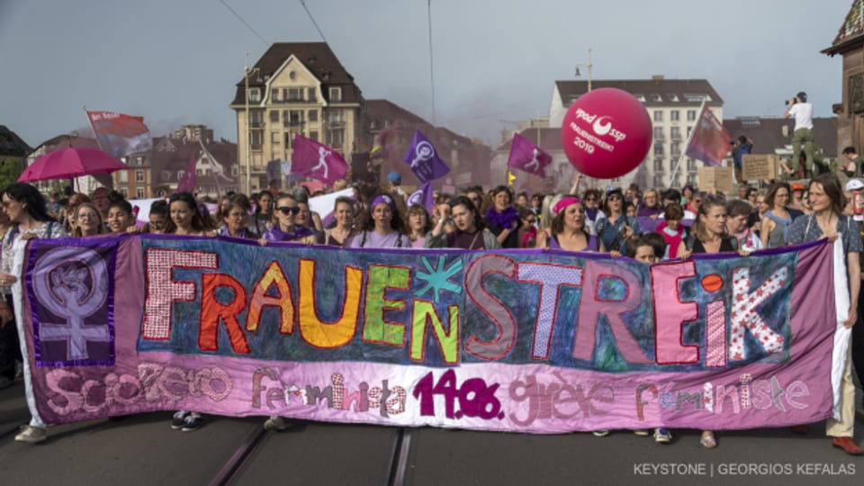 14. Juni 2019, Frauenstreik in Basel.
