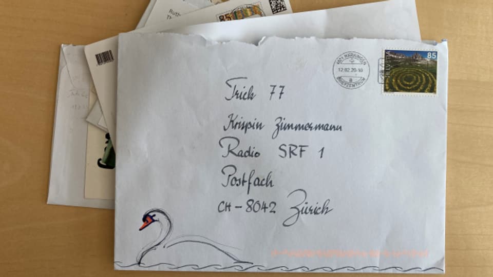 Ob Mail oder Briefpost mit dem Stichwort «Trick 77» kommt die Post ans Ziel.