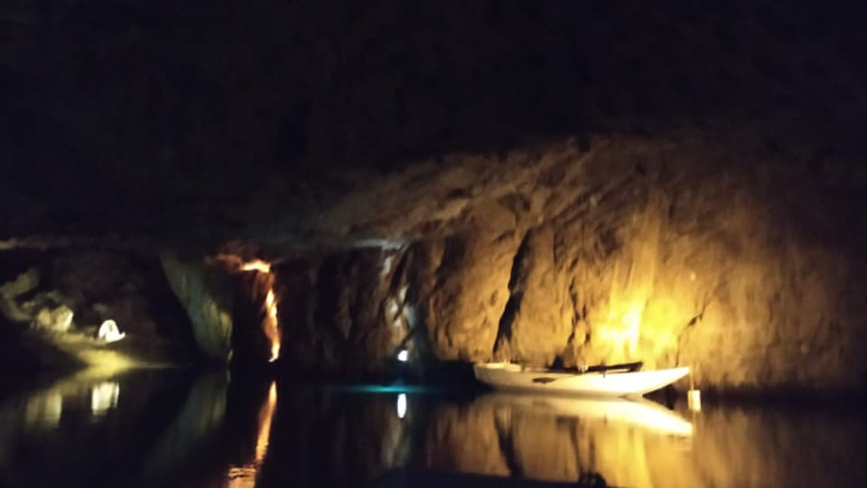 Der unterirdische See von Saint Léonard