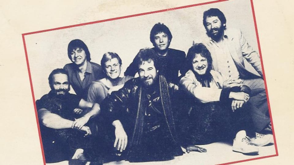 Die meisten Bandmitglieder waren bei der Aufnahme von "Hard To Say I'm Sorry" nicht dabei - ein Solo für Peter Cetera und Produzent David Foster (nicht auf dem Bild).
