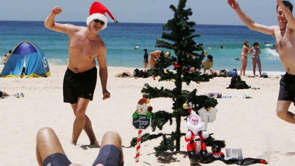 Weihnachtsmenu in Australien Truthahn und Pudding A point SRF