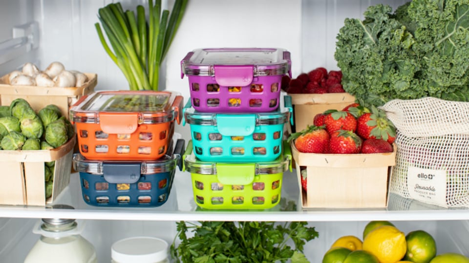 Wer im Kühlschrank die Übersicht hat, vermeidet Food Waste.
