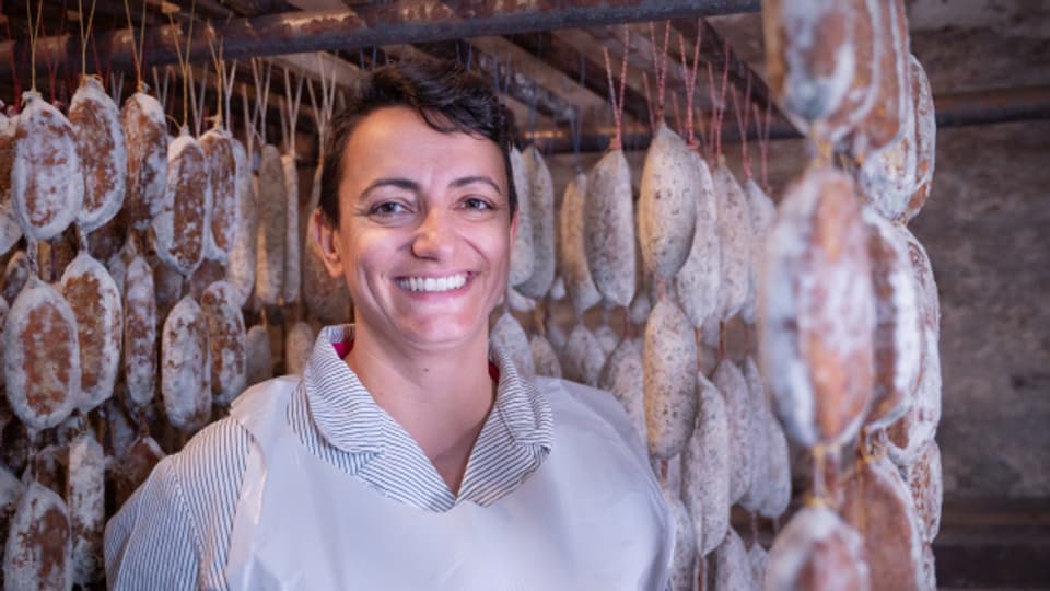 Tanya Giovanoli kehrte aus der Modebranche zurück zur Fleischproduktion.