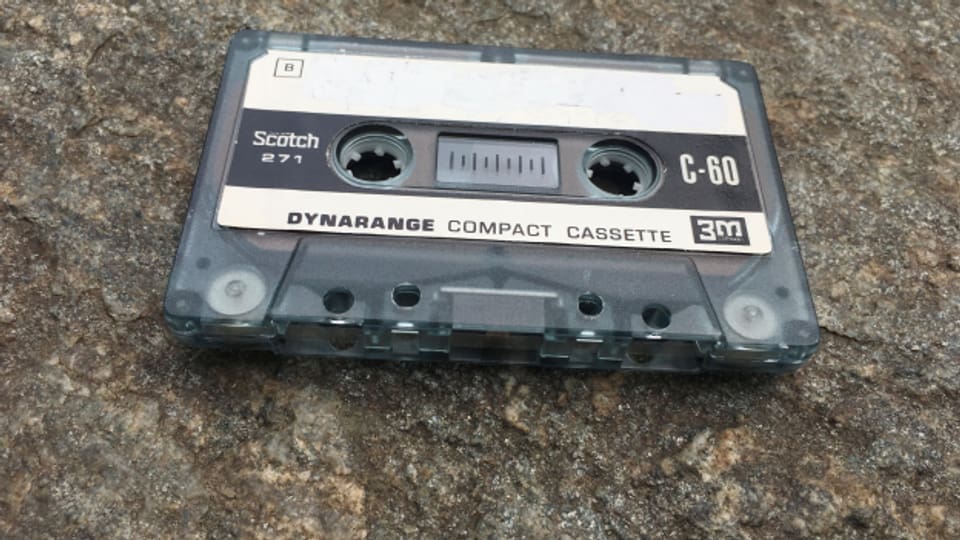 Eine Audiokassette der Firma 3M aus den 70er Jahren