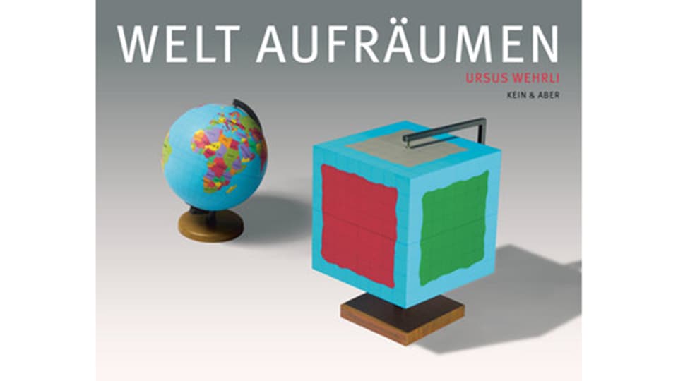 Ursus Wehrli setzt mit seinem neuen Buch "Welt aufräumen" die erfolgreiche Reihe "Kunst aufräumen" fort.
