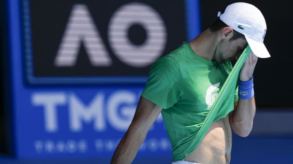 Novak Djokovic beim Australien Open 2021