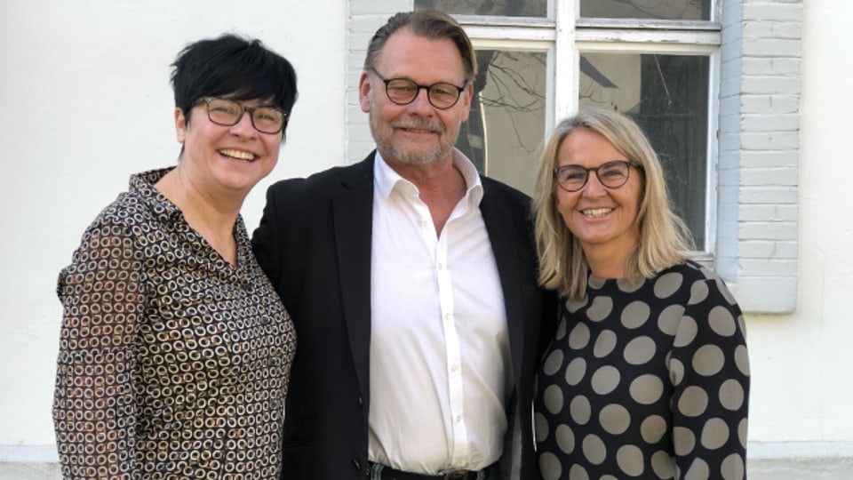 Regula Esposito, Ralph Güntlisberger und Sonja Hasler (von links nach rechts).