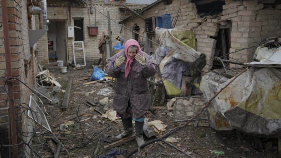 Die Verzweiflung in der ukrainischen Zivilbevölkerung ist gross.