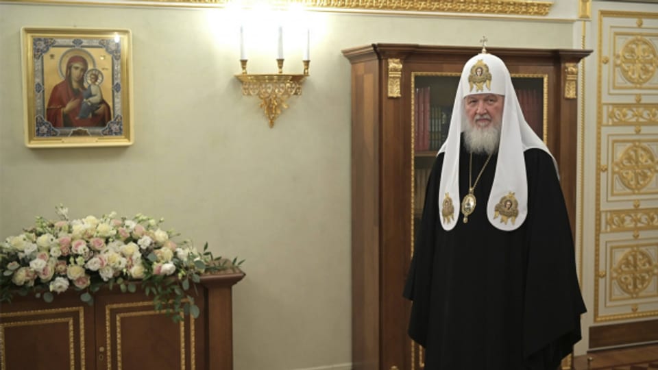 Der russisch-orthodoxe Patriarch Kyrill I. verurteilt den Westen.