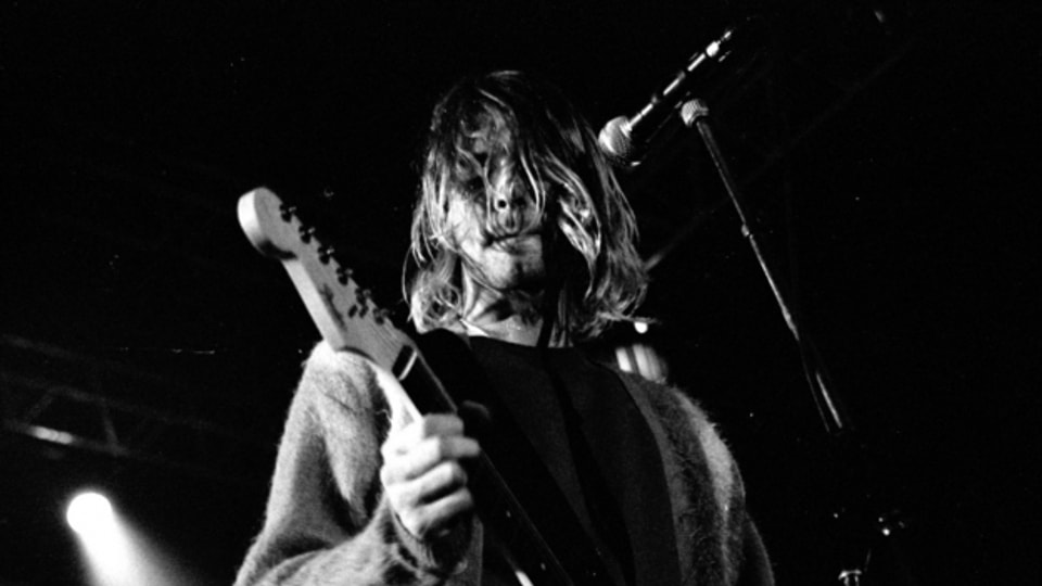 Nirvana-Frontmann Kurt Cobain.