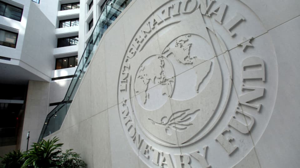 Das Logo des Internationalen Währungsfonds.